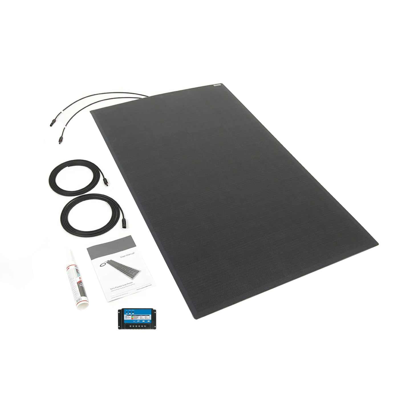 250 Watt MHD Flexi PV Roof / Deck Kit - Rear (inc 20A Dual Con)
