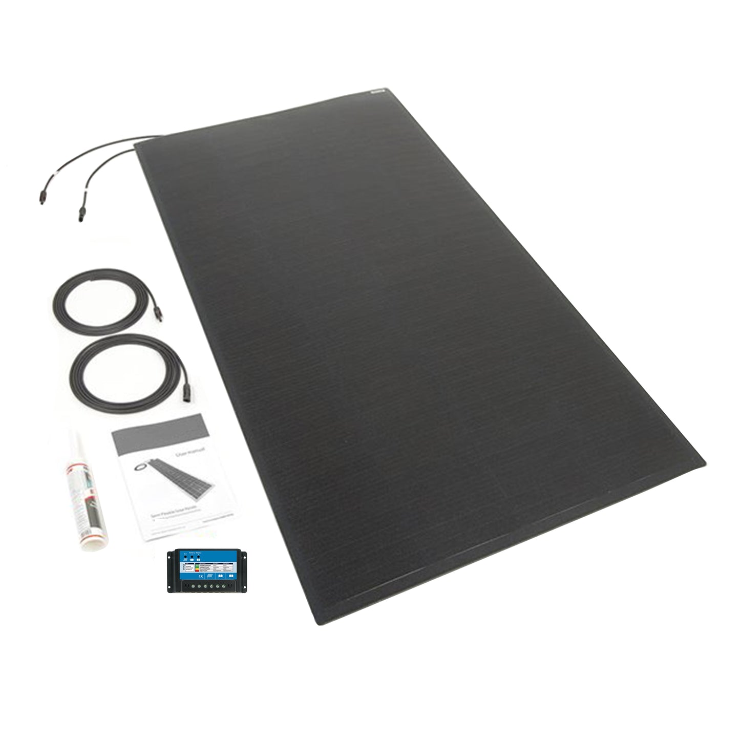 290 Watt MHD Flexi PV Roof / Deck Kit - Rear (inc 20A Dual Con)