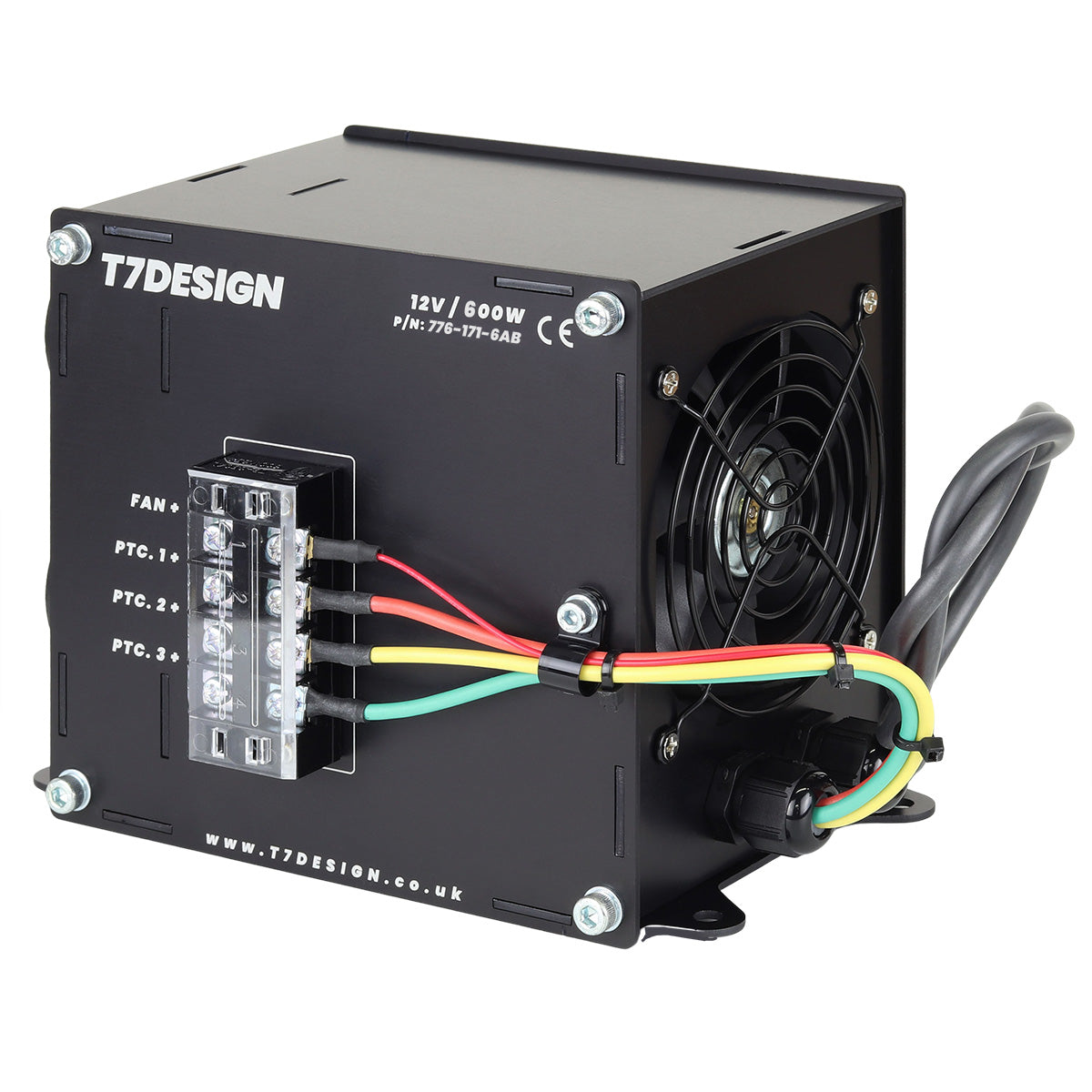 12v 600w Ducted Electric Cab Heater