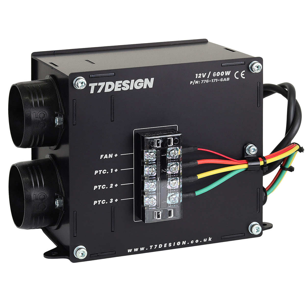 12v 600w Ducted Electric Cab Heater-Camper Interiors