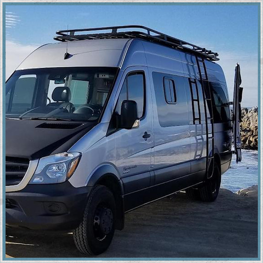 Aluminess High Roof Mercedes-Benz Sprinter, VW Crafter pre 2017 Roof Racks-Camper Interiors