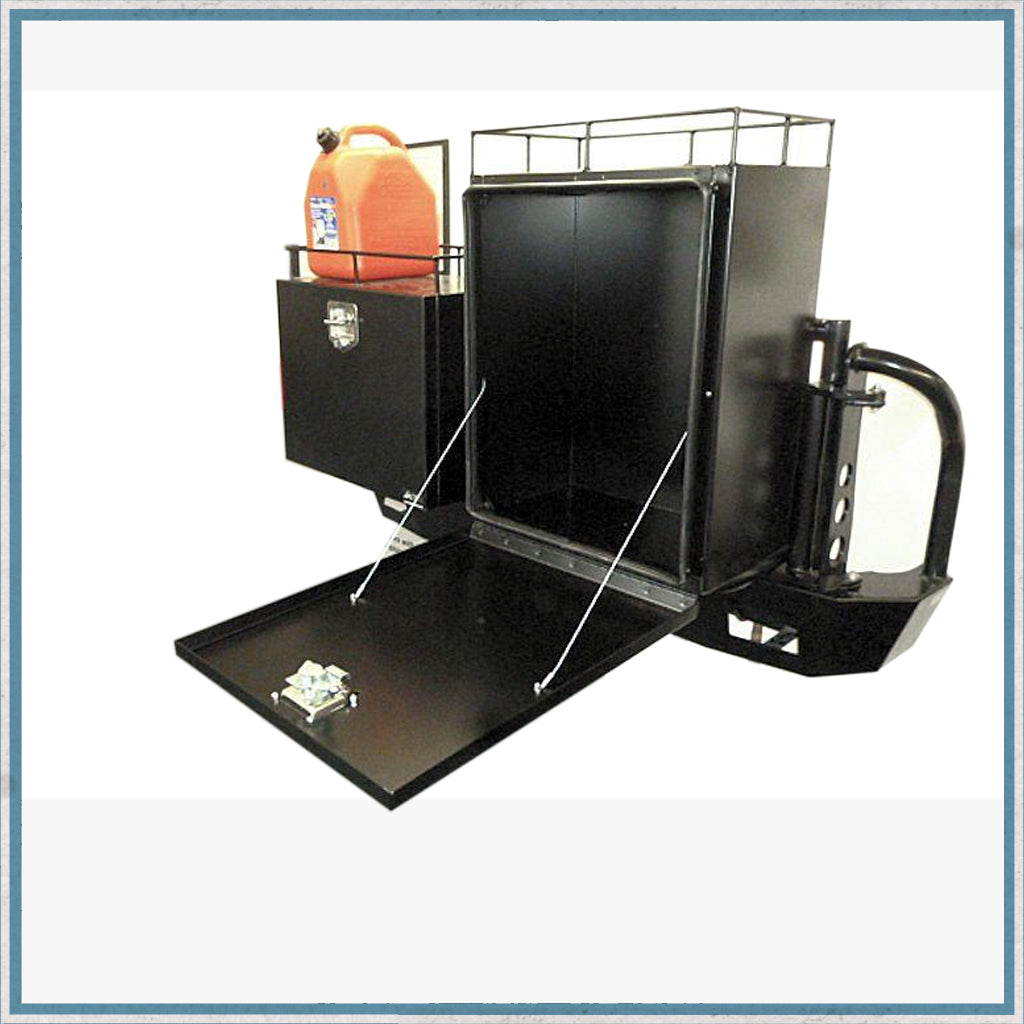 Aluminess Deluxe Box With Drop-Down Door-Camper Interiors