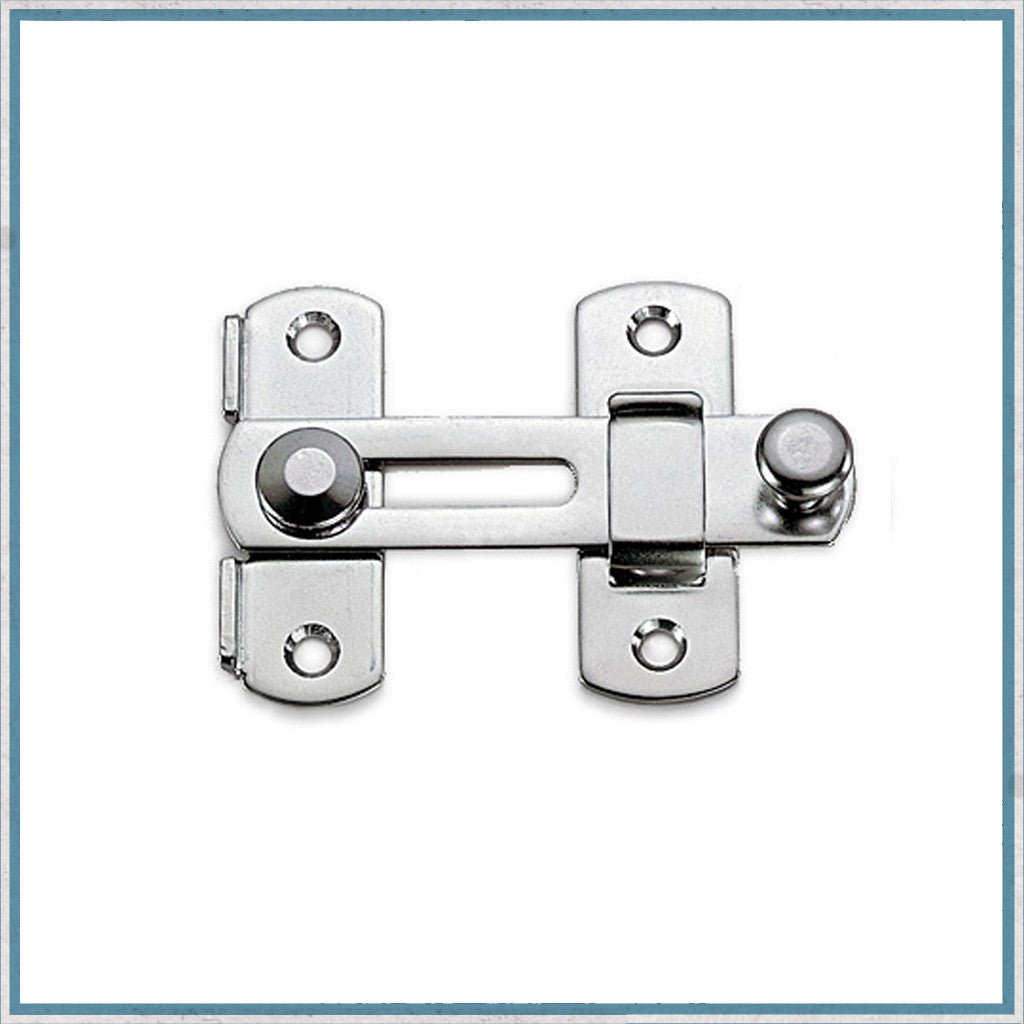 Stainless Steel Sliding Bar Latch-Camper Interiors