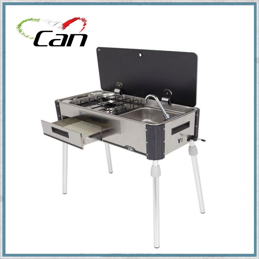 CAN SL1350 Three Burner Hob Slide-Out Unit-Camper Interiors