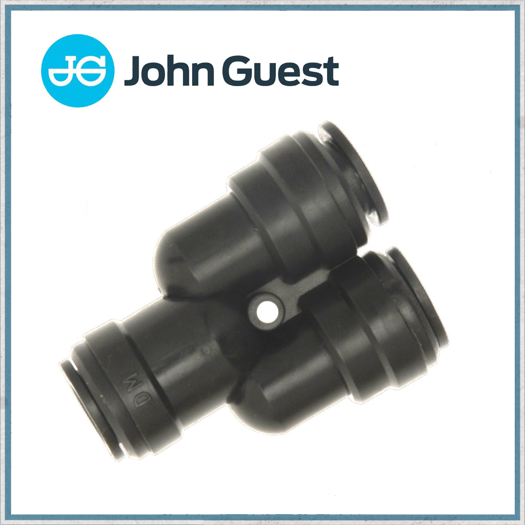 John Guest 12mm Push Fit Equal Divider-Camper Interiors
