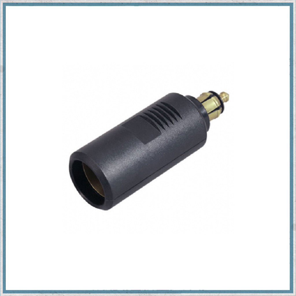 Stucco plug to cigarette lighter adaptors-Camper Interiors