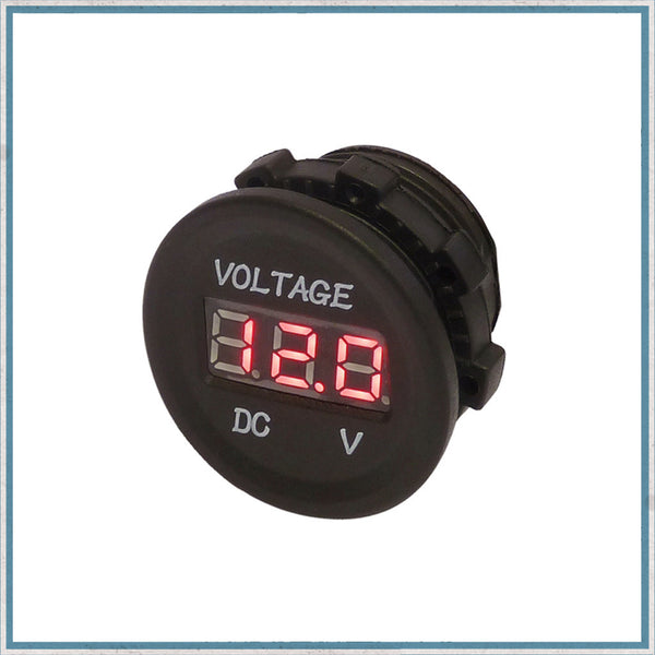 12V24V Digital Panel Mount Voltmeter Camper Interiors