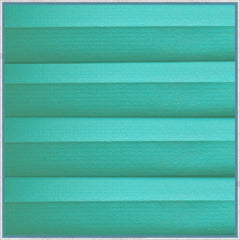 Teal Cellular Thermal VanShades Window Pods