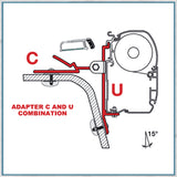 Fiamma Adapters F45/F45S B/C/D/T/U