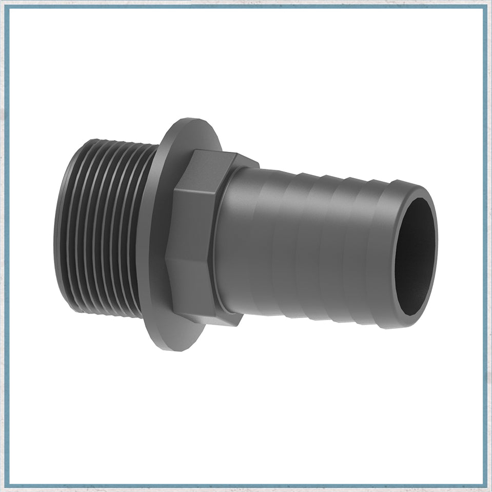 Straight Hose Fitting 3/4" to 13mm-Camper Interiors