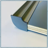 Table Fittings & Edgings - End Cap For Aluminium Corner Profile In Black Or Grey