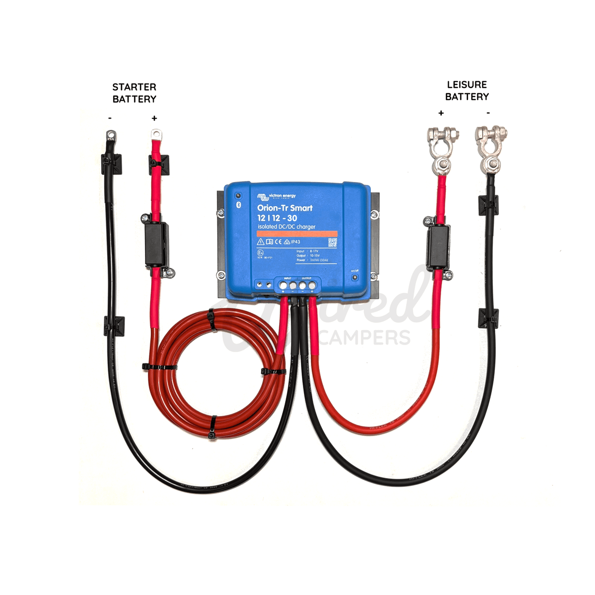 1M/3M/5M/10M Victron Orion-Tr Smart 12/12 30A Isolated DC-DC Charger Kit