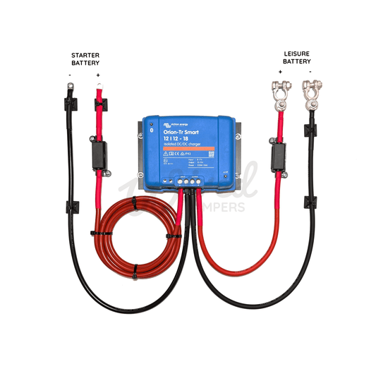 1M/3M/5M/10M Victron Orion-Tr Smart 12/12 18A Isolated DC-DC Charger Kit