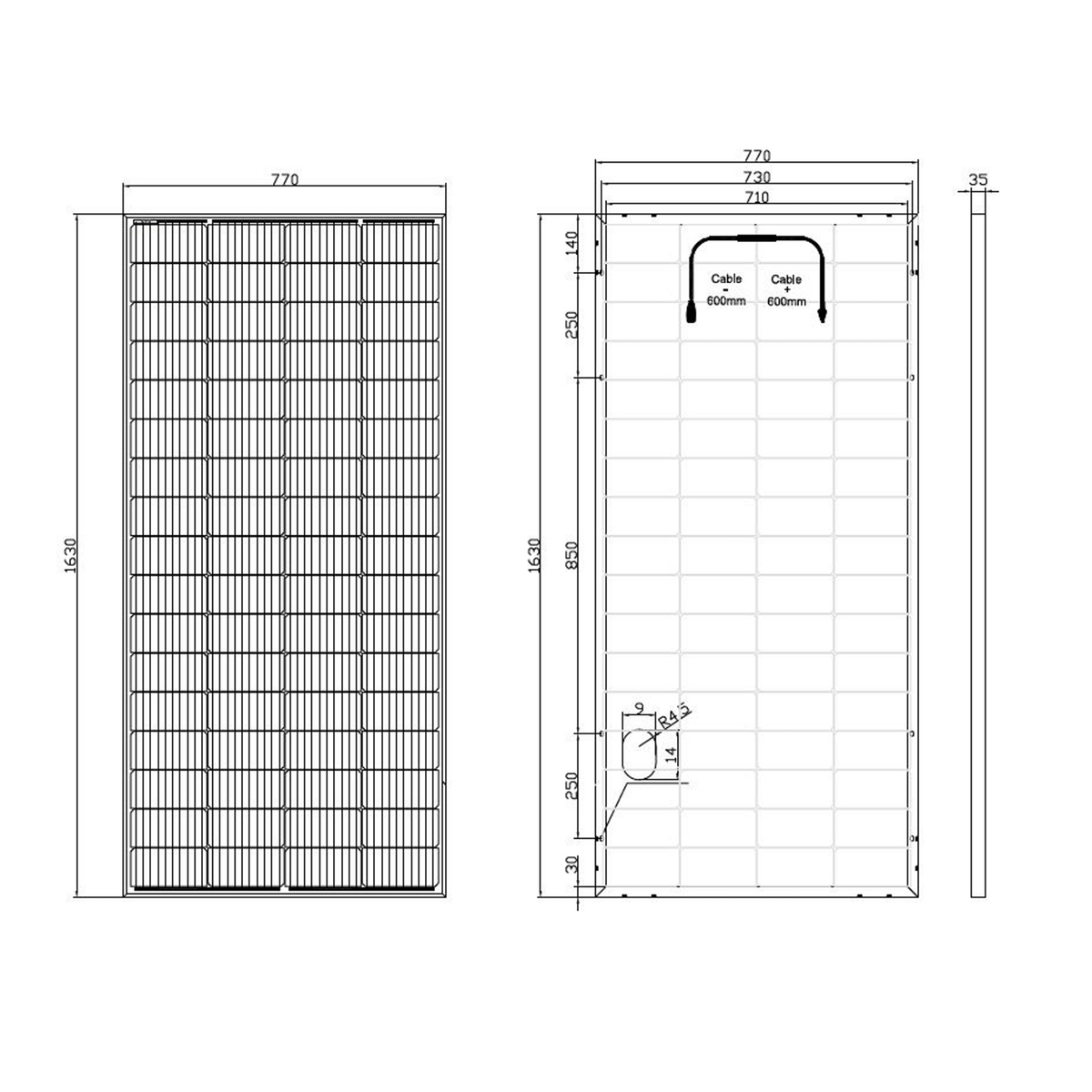 Victron Energy SmartSolar 100/30 MPPT & 250W Bi-Facial Mono Solar Panel Camper Van Kit
