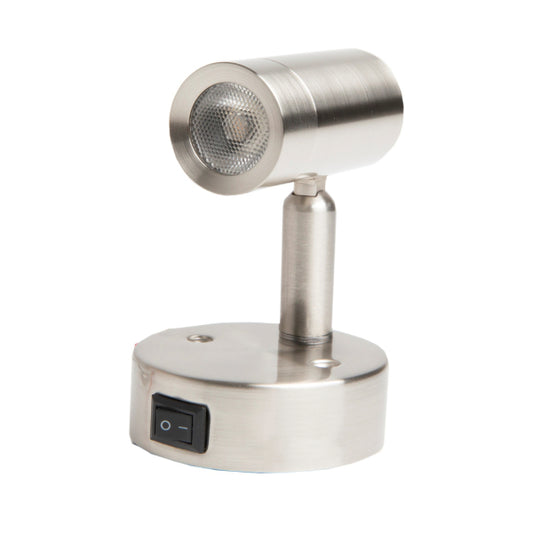 1.3W LED Chrome Reading Light-Camper Interiors