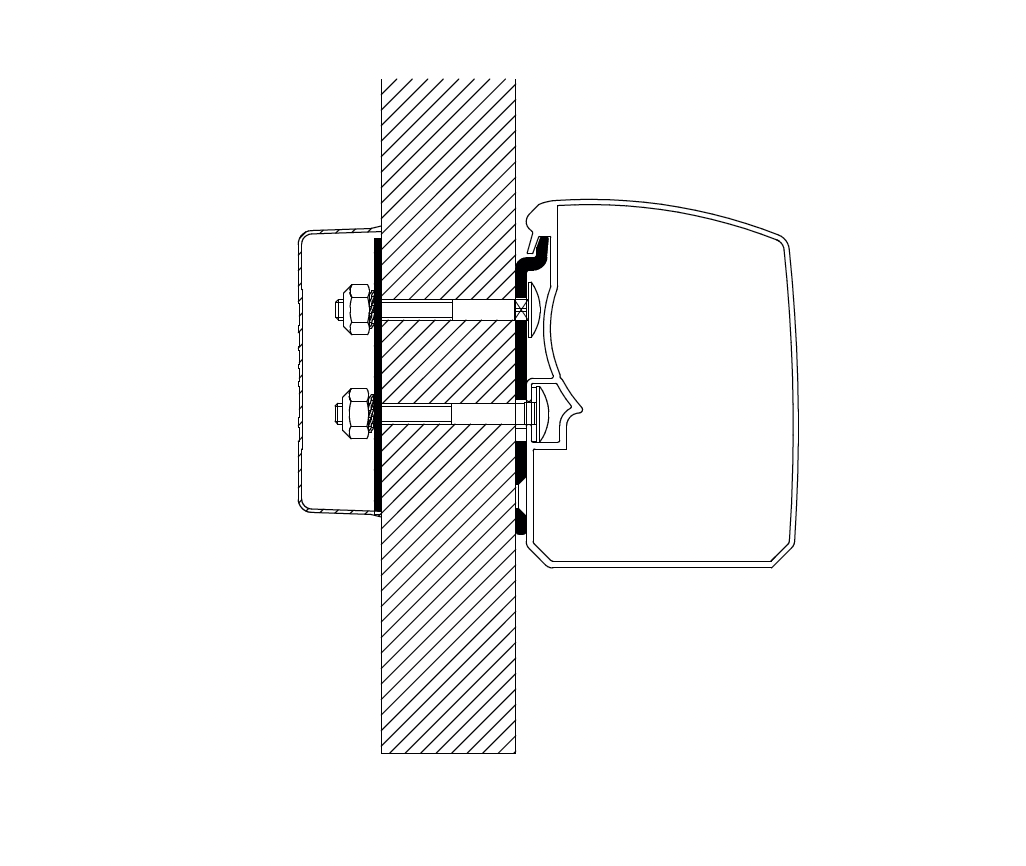 Thule Adapters for Thule 3200-Camper Interiors