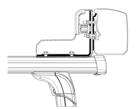 Thule Adapters for Thule 3200-Camper Interiors
