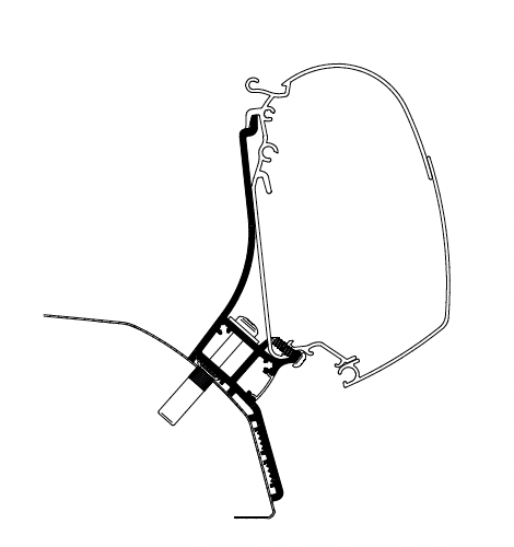 Thule Adapters for Wall Mounting - Van-Camper Interiors