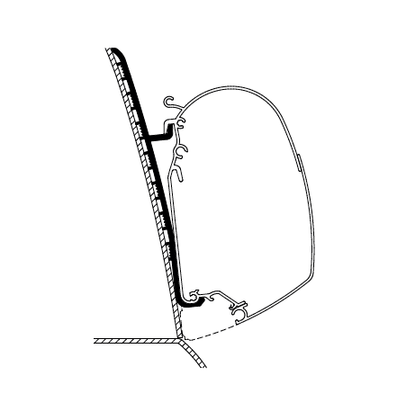 Thule Adapters for Wall Mounting - Van-Camper Interiors