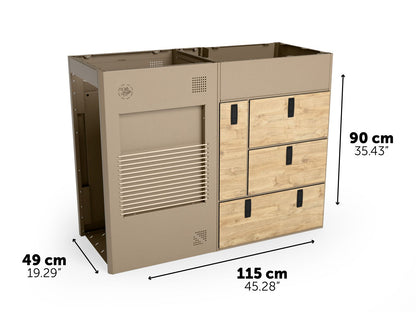 Vandermoon Moon Kitchen - UK Solid Model 2