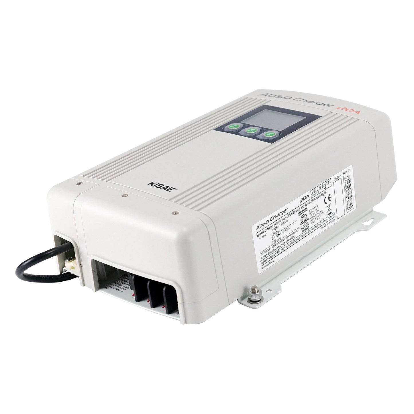 20A Charger 12V - 3 Output