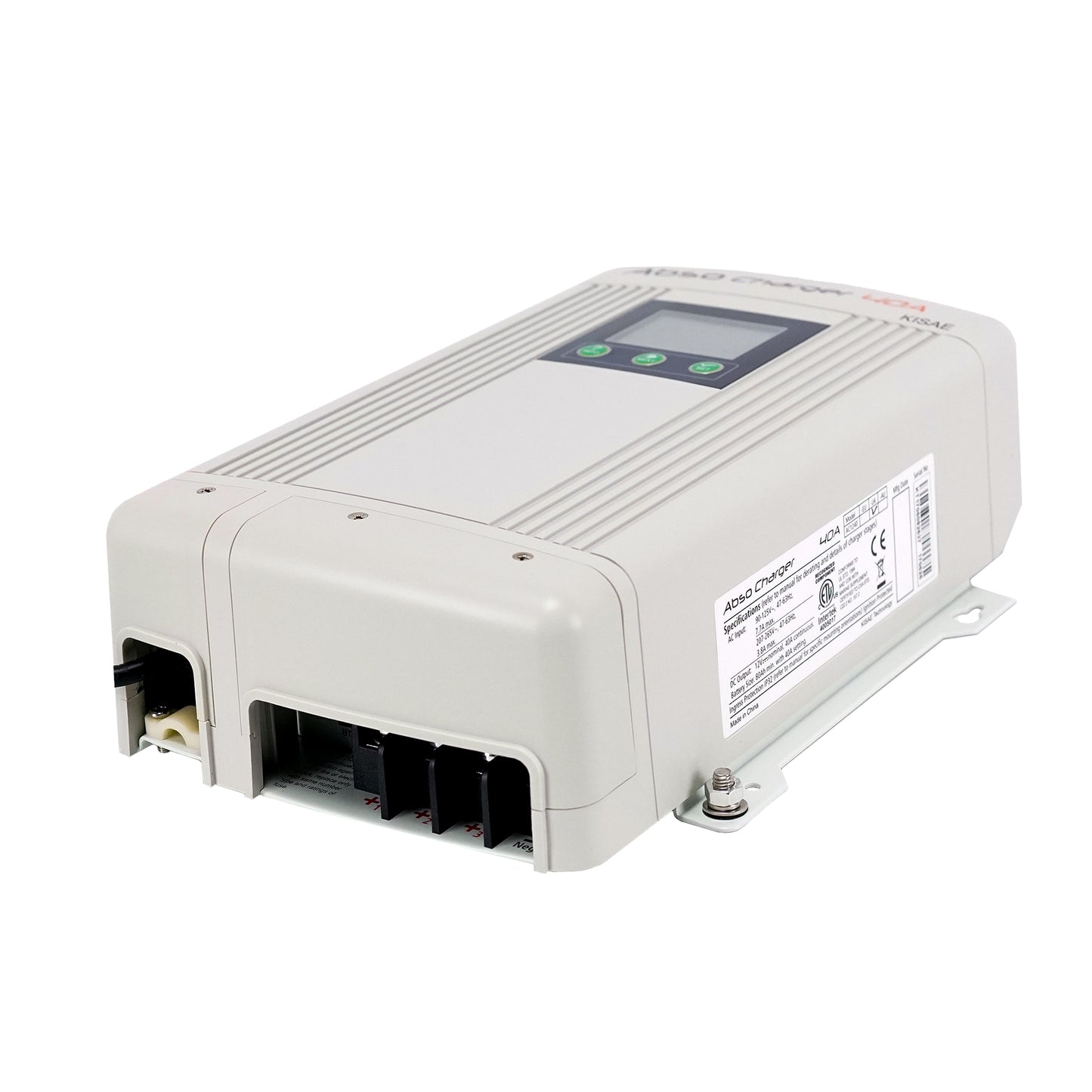 40A Charger 12V - 3 Output