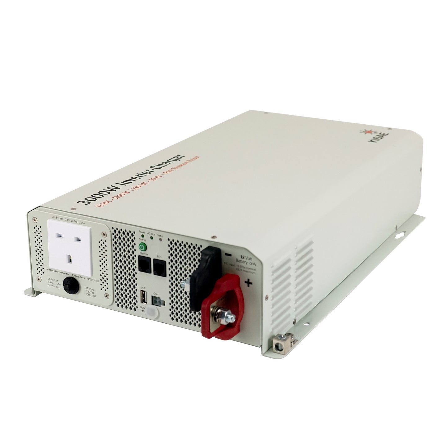 Bidirectional Combi Inverter/Charger 3000W/100A 12V