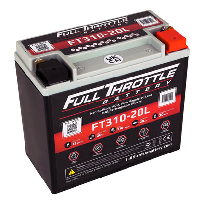 Full Throttle TPPL Battery FT310-20L