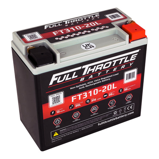 Full Throttle TPPL Battery FT310-20L