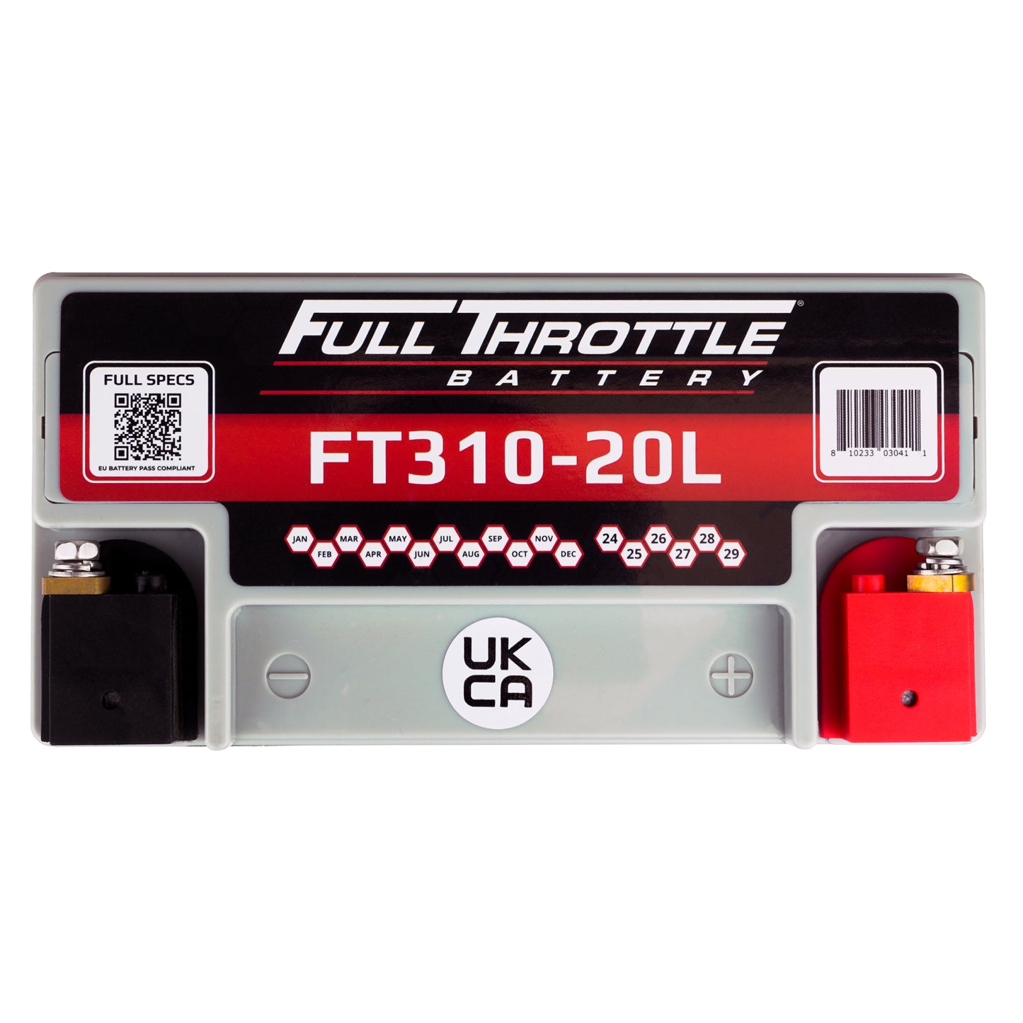 Full Throttle TPPL Battery FT310-20L