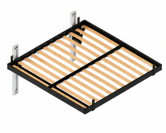 TRV Heavy-Duty Motorhome & Camper Van Bed Lift Kit - Black/ Anodised -1400mm Lift