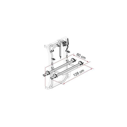 Fiamma Carry-Bike Frame Deep Black (02096-40A)