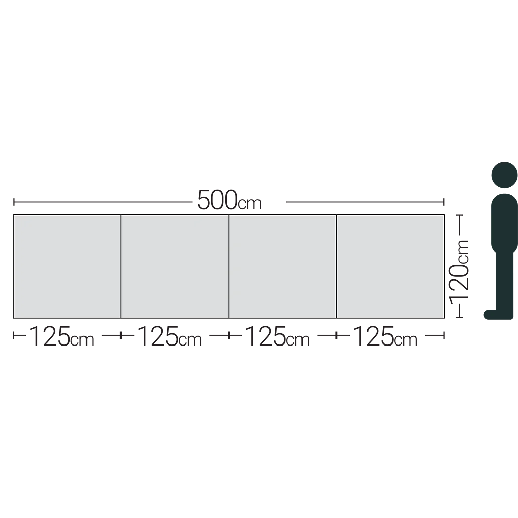 Quest Screen Shield Quad - Wind Break
