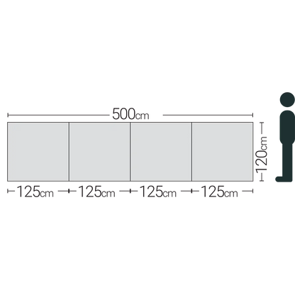 Quest Screen Shield Quad - Wind Break