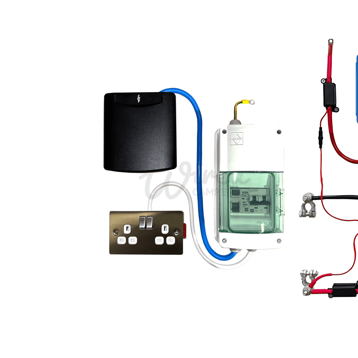 Victron Energy Orion XS 50A DC/DC & Pre-Wired 240V Mains Camper Van Kit