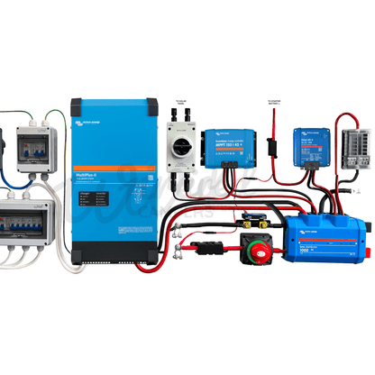 Victron Energy 3000VA Off Grid Mains Kit With Orion XS & SmartSolar - Multiplus-II 12/3000/120