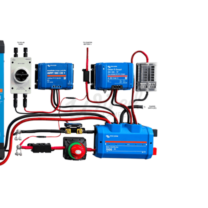 Victron Energy 3000VA 24V Off Grid Mains Kit With Orion & SmartSolar - Multiplus-II 24/3000/70