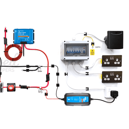 Victron Energy 30A Orion DC-DC & 240V Mains Hook Up Complete Camper Van Kit