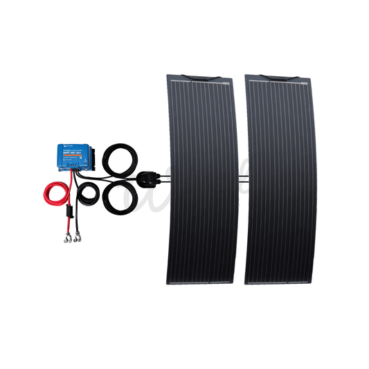 Victron Energy SmartSolar 100/30 MPPT & 300W Semi Flexible Solar Panel Camper Van Kit