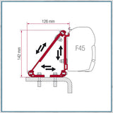 Fiamma F45 Adapter Kits For Vans (Various Options Available For Different Vehicles)