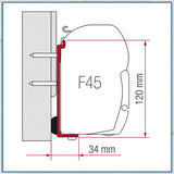 Exterior Parts Product Type - Fiamma F45 Adapter Kits For Motorhomes (Various Options Available For Different Vehicles)