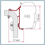 Exterior Parts Product Type - Fiamma F45 Adapter Kits For Motorhomes (Various Options Available For Different Vehicles)