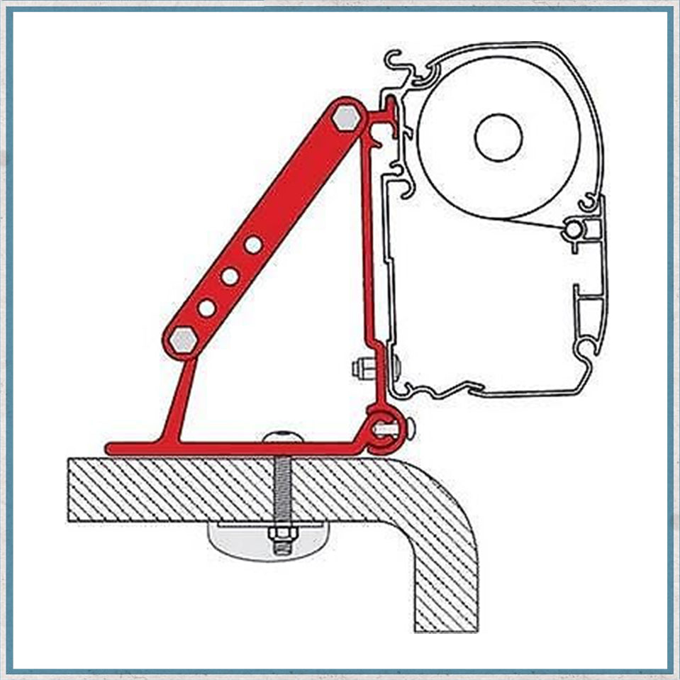 Fiamma adapter roof kit for F45 awning-Camper Interiors