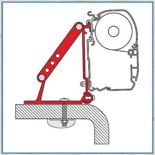 Fiamma adapter roof kit for F45 awning-Camper Interiors