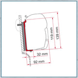 Fiamma F45 Adapter Kits For Vans (Various Options Available For Different Vehicles)