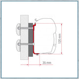 Exterior Parts Product Type - Fiamma F45 Adapter Kits For Motorhomes (Various Options Available For Different Vehicles)