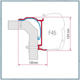 Exterior Parts Product Type - Fiamma F45 Adapter Kits For Motorhomes (Various Options Available For Different Vehicles)