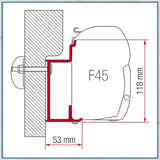 Exterior Parts Product Type - Fiamma F45 Adapter Kits For Motorhomes (Various Options Available For Different Vehicles)