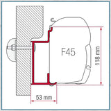 Exterior Parts Product Type - Fiamma F45 Adapter Kits For Motorhomes (Various Options Available For Different Vehicles)