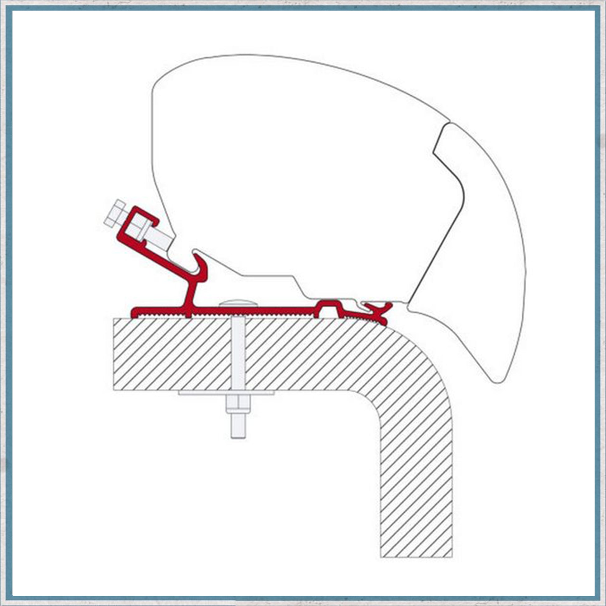 Fiamma Bracket Kit for Motorhomes F80/F65 Awning (Various Models Available)-Camper Interiors